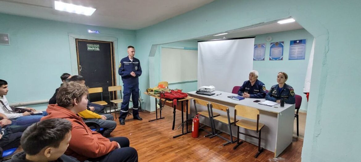 В Якутии проводят профилактические занятия по пожарной безопасности