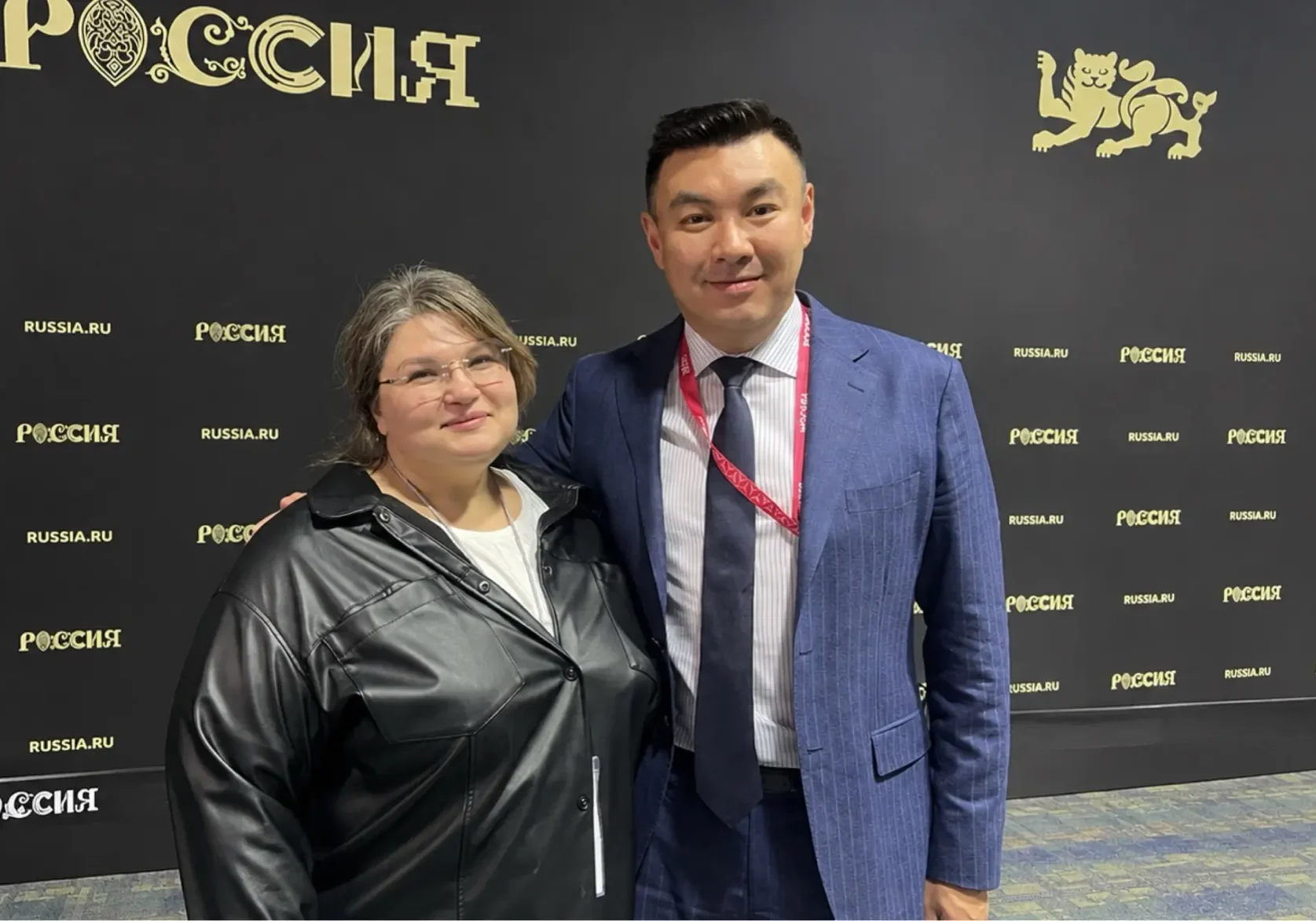 Элина Сугарова и Николай Кривошапкин.